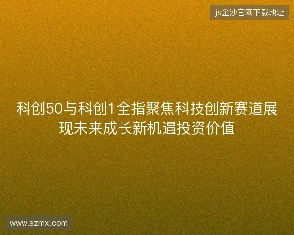 科创50与科创1全指聚焦科技创新赛道展现未来成长新机遇投资价值 科创50与科创1全指聚焦科技创新赛道展现未来成长新机遇投资价值